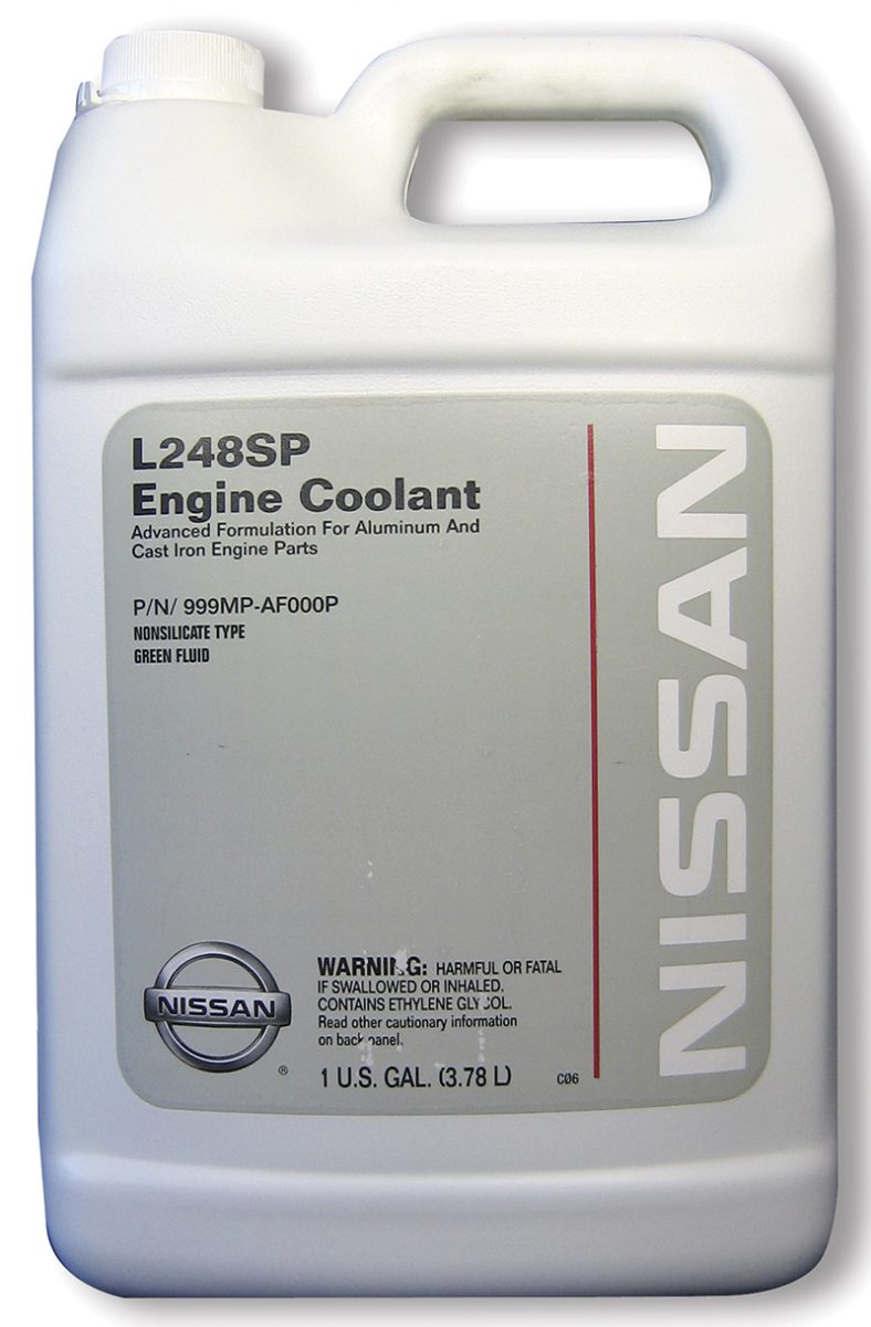 Nissan antifreeze coolant l250