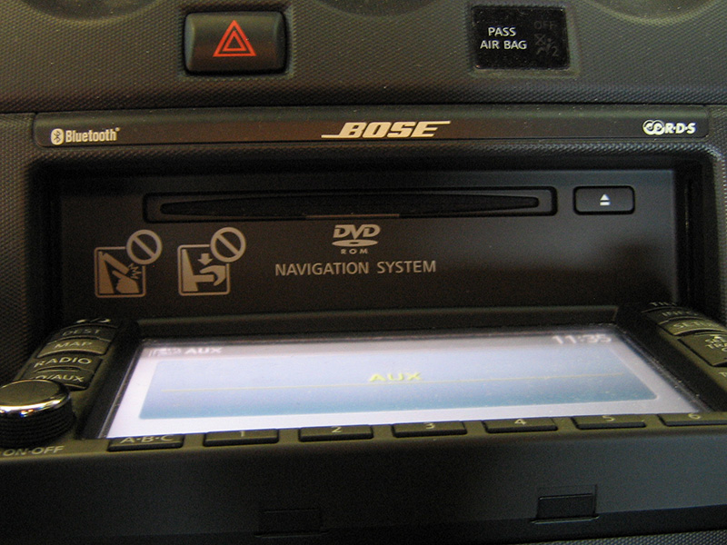 The easiest navigation update location for DVD-ROM.