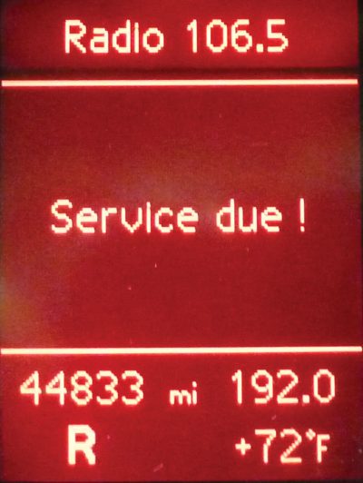 service-due