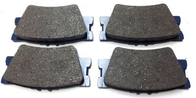 Rear pads with shims