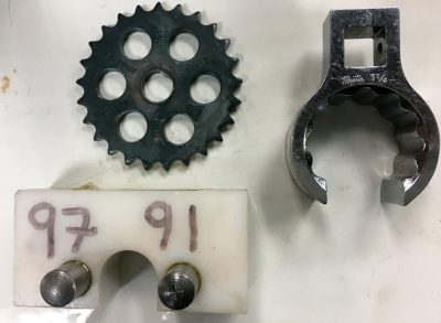 Tools for 9A1 pump removal