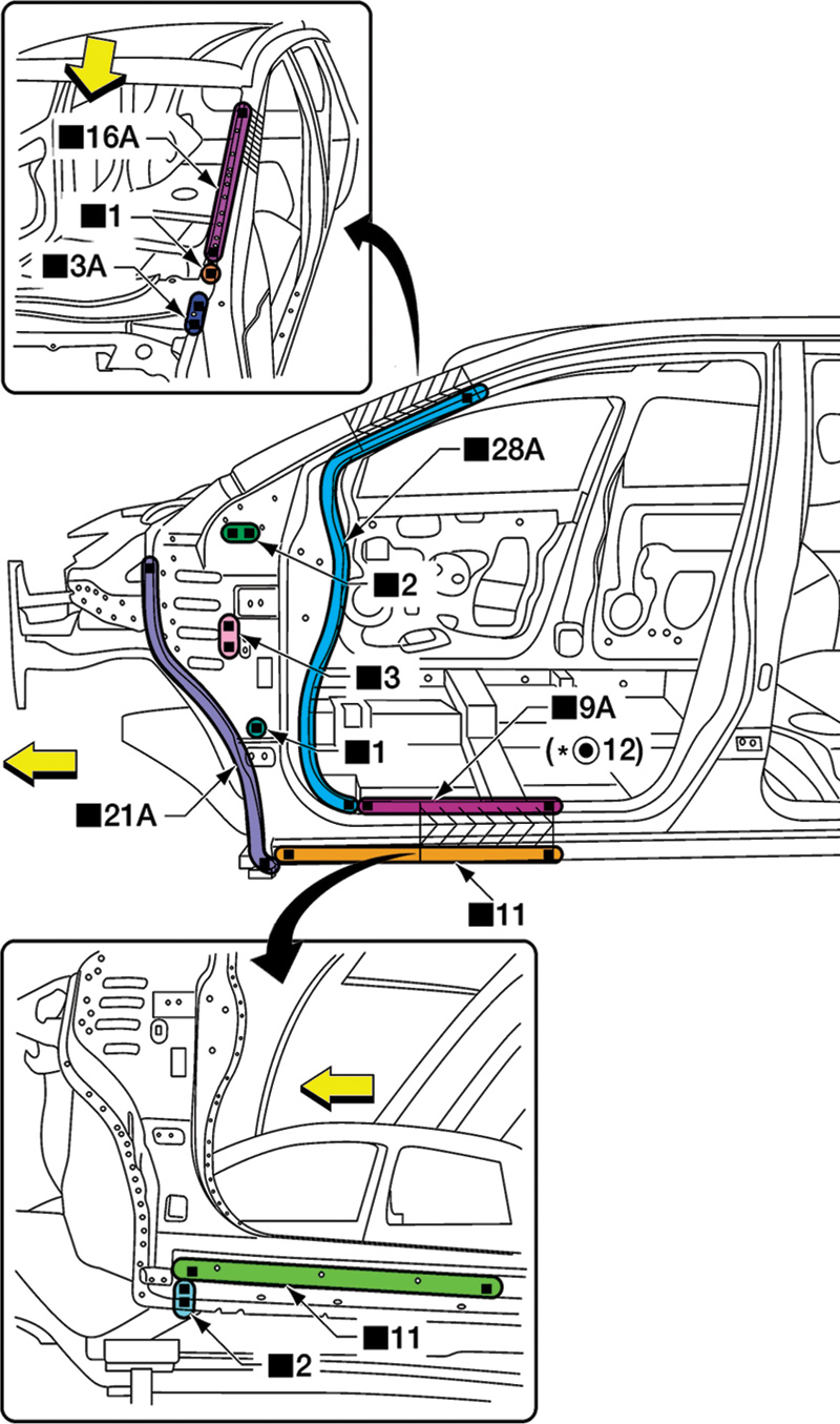 Nissan Sectioning Repair Tips Making The Cut Automotive Tech Info