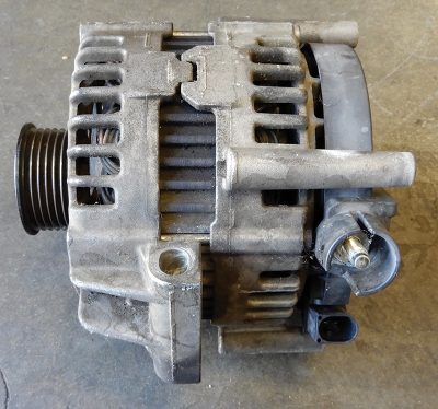 old-alternator-removed