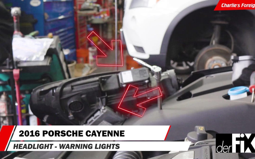 2016 Porsche Cayenne No Communication LED Headlight