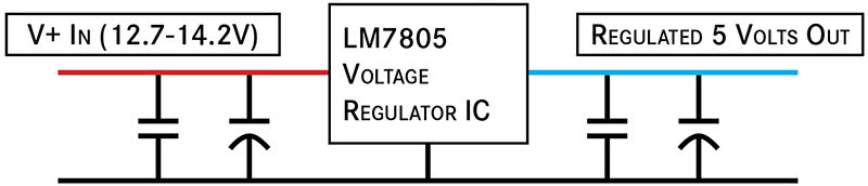 LM7805-voltage-supply-regulator-circuit-portion